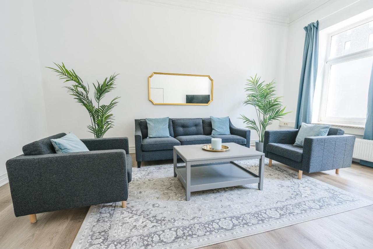 Zentral Gelegenes Premium-Apartment Mit Viel Tageslicht Hamburg Dış mekan fotoğraf