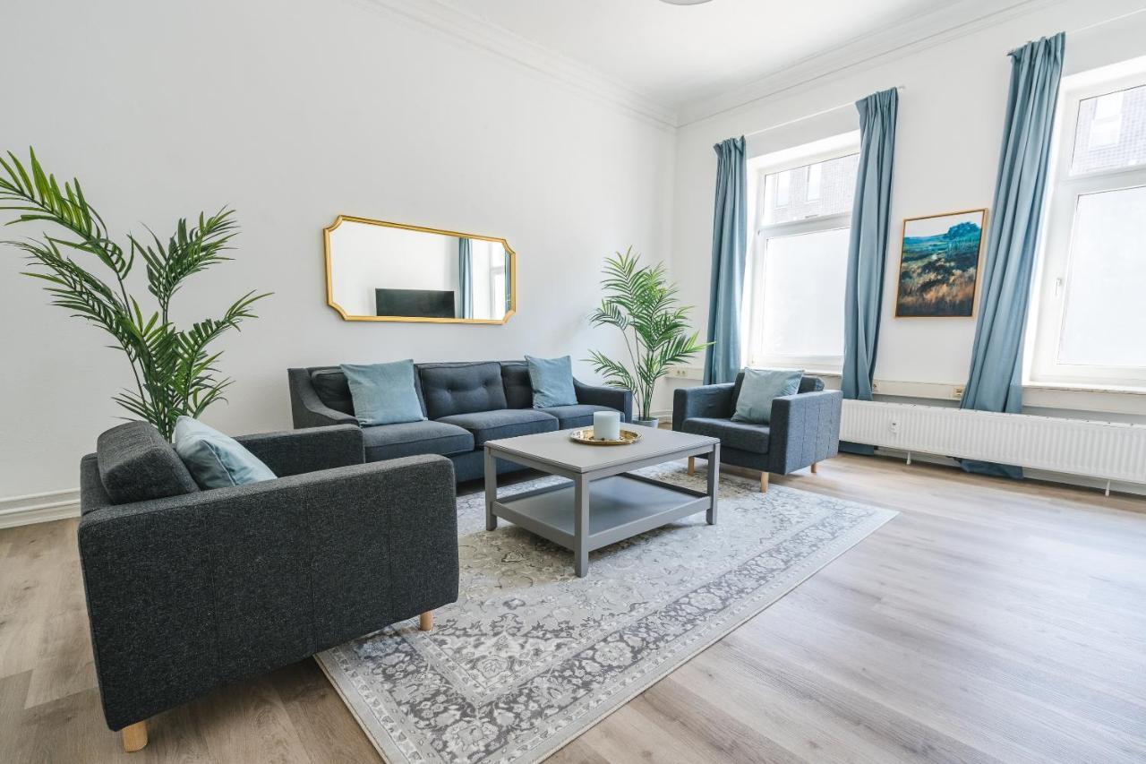 Zentral Gelegenes Premium-Apartment Mit Viel Tageslicht Hamburg Dış mekan fotoğraf